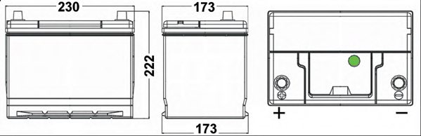 KIA E3710060C1 Starter Battery